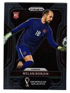 2022 Panini Prizm FIFA World Cup Qatar Base #52 Milan Borjan RC (Rookie Card) - Team Canada Soccer