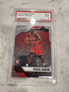 Pascal Siakam 2016-17 RC Rookie Card - GRADED NBA Basketball Card REPACK - 1x Sports Card Single (Various Grading Companies, Graded 8 to 9 , Randomly Selected, Stock Photo - May Not Get Cards In Picture, Used as an Example Only)