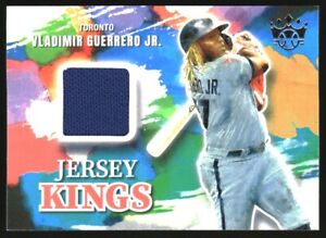 Vladimir Guerrero Jr.  - Toronto Blue Jays - Game-Used Worn Swatch Relic Jersey Memorabilia Card - Sports Card Single (Randomly Selected, May Not Be Pictured)