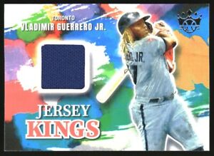 Vladimir Guerrero Jr.  - Toronto Blue Jays - Game-Used/Player Worn Swatch Relic Jersey Memorabilia Card - Sports Card Single (Randomly Selected, May Not Be Pictured)