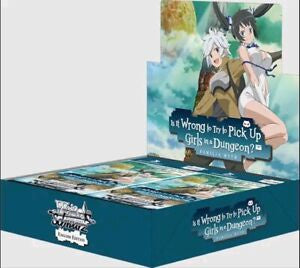 Weiss Schwarz: Is It Wrong to Try to Pick Up Girls in a Dungeon Booster Box