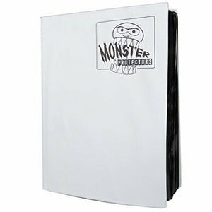 Monster Protectors: 9 Pocket Mega Binder - Matte White with Black Pages