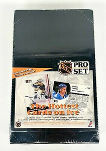 1991-92 Pro Set Series 1 NHL Hockey Wax Hobby Box (36 Packs)