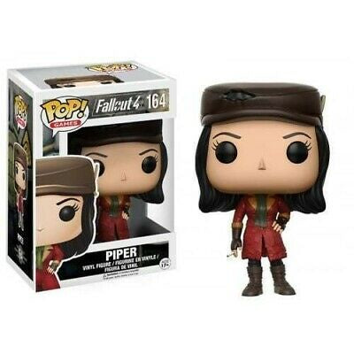 Funko POP! Games: Fallout 4 - Piper #164 Vinyl Figure (Box Wear)