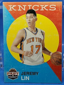 2011-12 Panini Past & Present Jeremy Lin #175 New York Knicks NBA Basketball Card