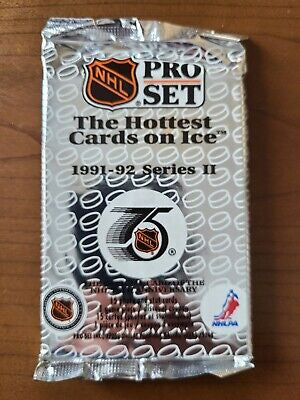 1991-92 Pro Set Series II/2 NHL Hockey Pack (15 Cards a Pack)