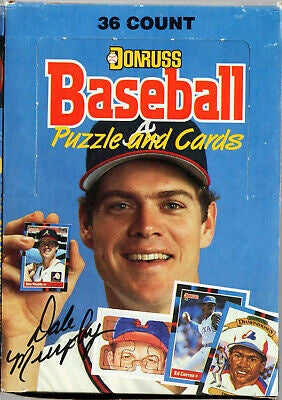1988 DONRUSS Baseball Wax Pack Box - 36 Packs