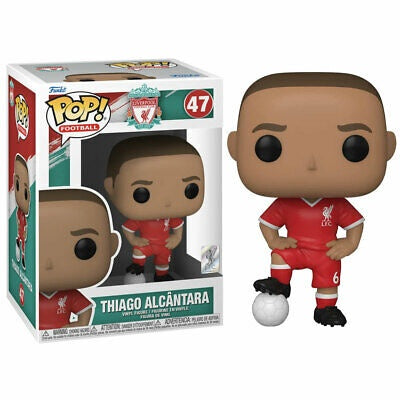 Funko POP! Soccer: Liverpool FC Red Jersey Thiago Alcantara #47 Vinyl Figure