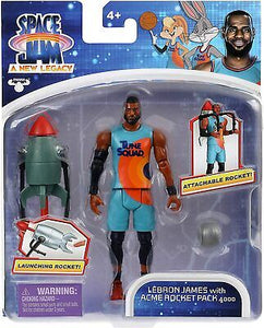 Space Jam: A New Legacy: LeBron James With ACME Rocket Pack 4000 Action Figure