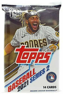 2021 Topps Series 2 Baseball Trading Cards Blaster Pack (14 Cards a Pack)