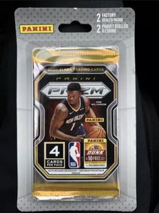 2020-21 Panini Prizm Basketball Retail Blister Packs (2 Factory Sealed Packs)