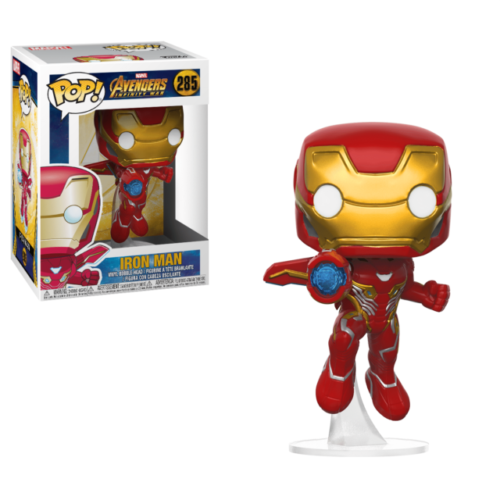 Funko POP! Marvel Avengers Infinity War - Iron Man #285 Vinyl Bobble-Head Figure (New Open Box Pre-Owned, Water Damage)