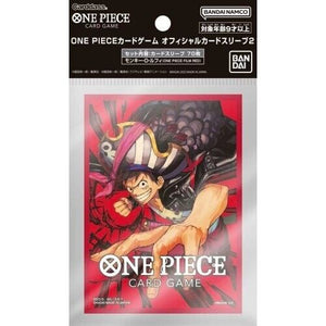 One Piece Card Game - Sleeves Set 2 - Monkey Luffy 70ct (Japanese)