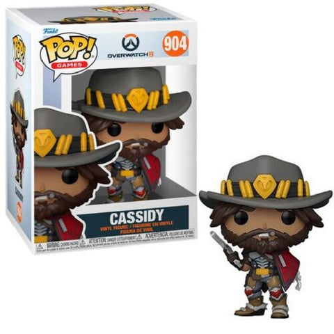 Funko POP! Games: Overwatch 2 - Cassidy #904 Vinyl Figure