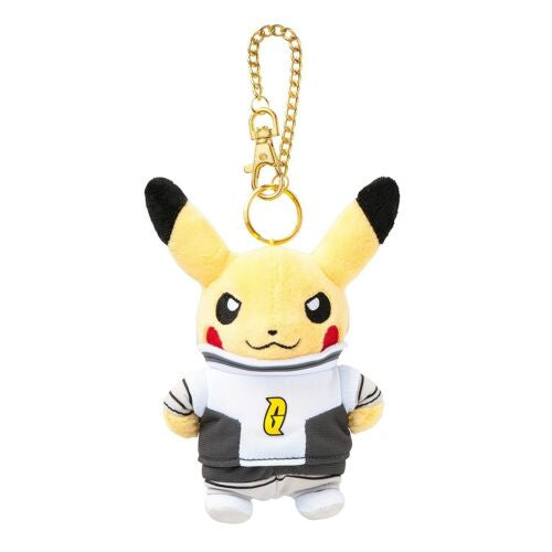 Pokemon Team Galatic Pikachu Plush Key Chain Ring
