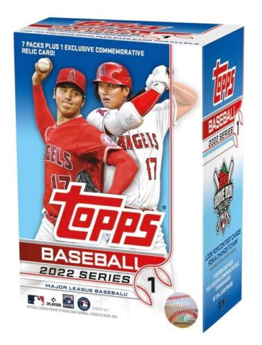 2022 Topps MLB Baseball Series 1 Blaster Box