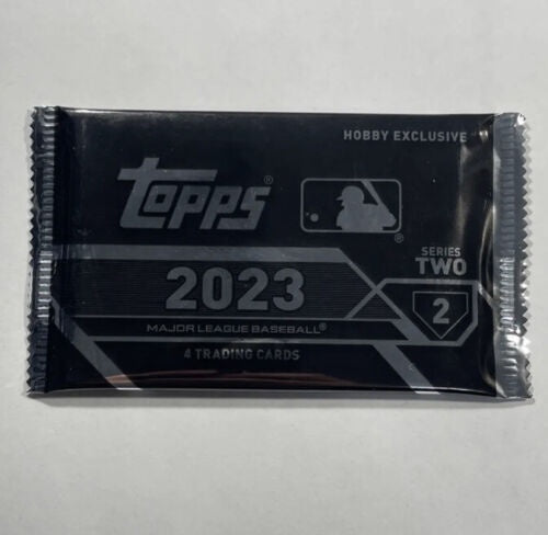 2023 Topps Series 2 Factory Sealed Silver Pack - Hobby Exclusive (4 Trading Cards)