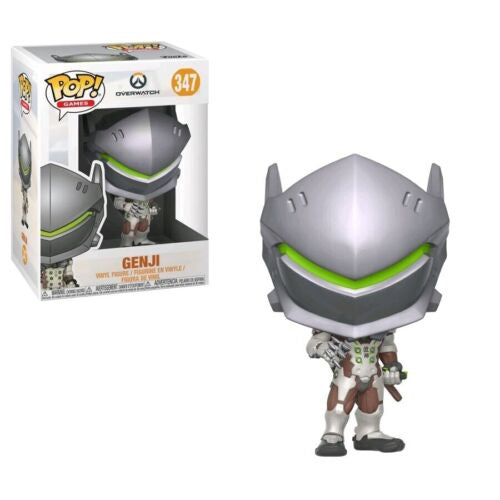 Funko POP! Games: Overwatch - Genji #347 Vinyl Figure (Box Wear, Pre-Owned)