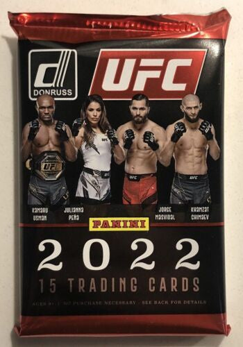 2022 Panini Donruss UFC Blaster Pack (15 Cards Per Pack)