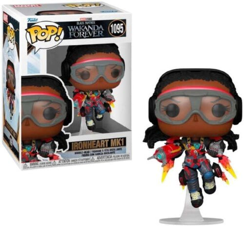 Funko POP! B: Marvel Studios Black Panther Wakanda Forever - Ironheart MK1 #1095 Bobble-Head Figure