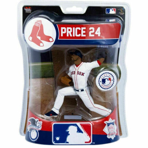 MLB David Price (Red Sox White Jersey) 6" Figure [Imports Dragon Figures]