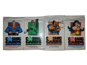 1991 Impel DC Cosmic Cards Inaugural Edition Trading Cards Pack (1 Random Single Pack - 12 Cards Per Pack)