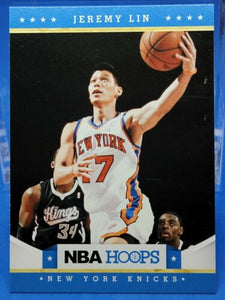 2012-13 NBA Hoops Jeremy Lin #19 New York Knicks NBA Basketball Card