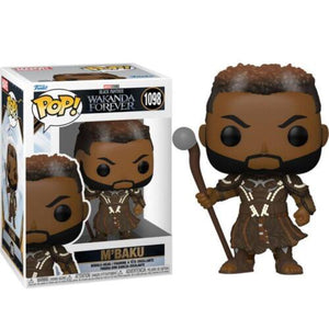 Funko POP! B: Marvel Studios Black Panther Wakanda Forever - M'Baku #1098 Bobble-Head Figure