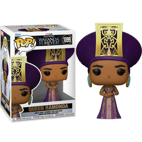 Funko POP! B: Marvel Studios Black Panther Wakanda Forever - Queen Ramonda #1099 Bobble-Head Figure