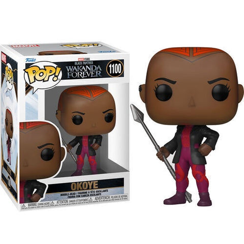 Funko POP! B: Marvel Studios Black Panther Wakanda Forever - Okoye #1100 Bobble-Head Figure