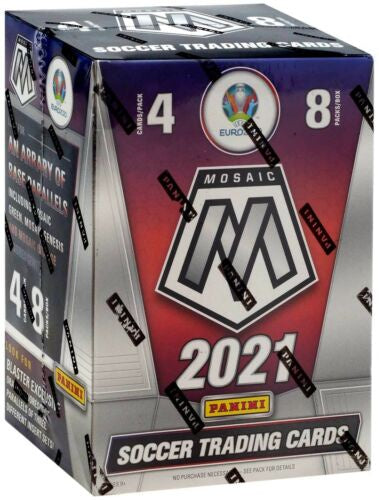 2021 Panini Mosaic UEFA Euro 2020 Soccer Card Blaster Box