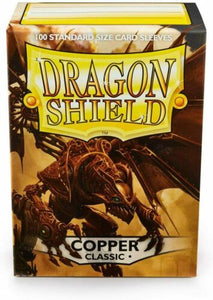 Dragon Shield - Standard Size Classic Sleeves 100ct - Copper
