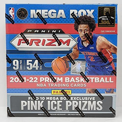2021-22 Panini Prizm NBA Mega Box (Pink Ice Exclusive)