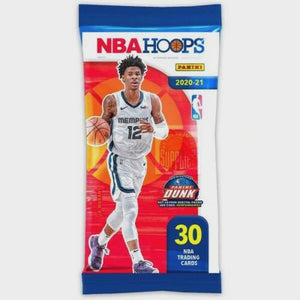 2020-21 Panini NBA Hoops Basketball Jumbo Value Cello Fat Pack (30 Cards Per Pack)
