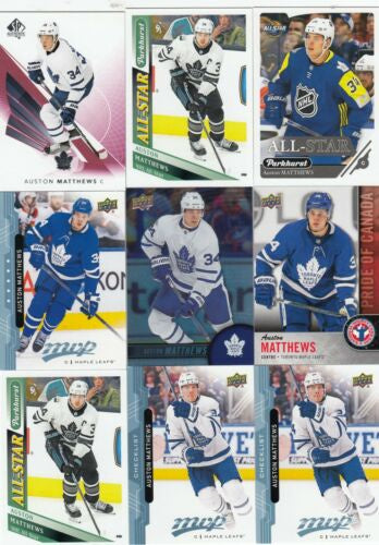 Auston Matthews - Toronto Maple Leafs - NHL Hockey - Sports Card Single (Randomly Selected, May Not Be Pictured)