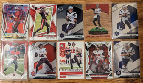Tom Brady - NFL Football  - Sports Card Single (Randomly Selected, May Not Be Pictured)