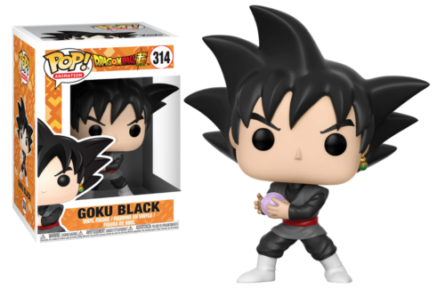 Funko POP! Animation: Dragon Ball Super - Goku Black #314 Vinyl Figure (New Open Box Pre-Owned, Box Wear)