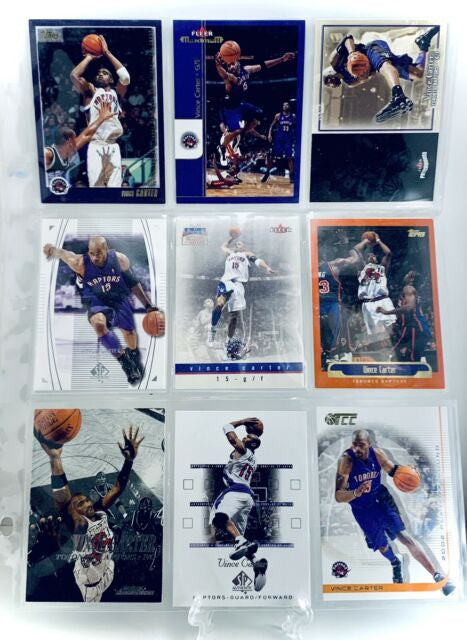 Vince Carter in Toronto Raptors Jersey - NBA Basketball - Sports Card Single (Randomly Selected, May Not Be Pictured)