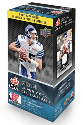 2014 Upper Deck CFL Football Blaster Box