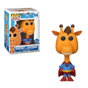 Funko POP! Ad Icons: ToysRUs Canada DC - Geoffrey as Superman #104 Exclusive Vinyl Figure (Pre-owned)