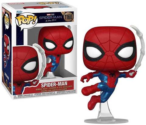 Funko POP! B: Marvel Studios Spider-Man No Way Home - Spider-Man #1160 Bobble-Head Figure