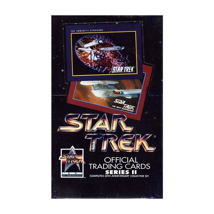 1991 Star Trek 25th Anniversary Series 2 Trading Cards Box