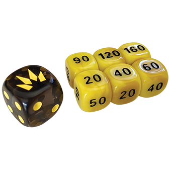 Pokemon Crown Zenith Dice and Damage Counters Only