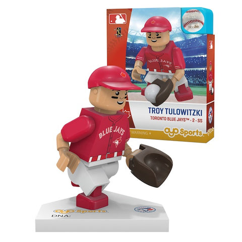 OYO Mini Figure - Toronto Blue Jays MLB - Troy Tulowitzki - (Canada Day Red Jersey)