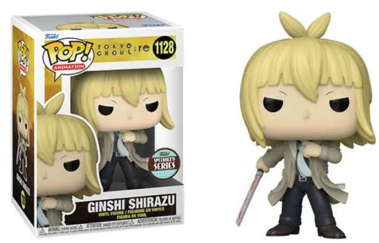 Funko POP! Animation: Tokyo Ghoul:re - Ginshi Shirazu Exclusive #1128 Vinyl Figure