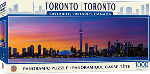 MasterPieces - City of Toronto, Ontario, Canada Skyline Panoramic Puzzle (1000 pieces