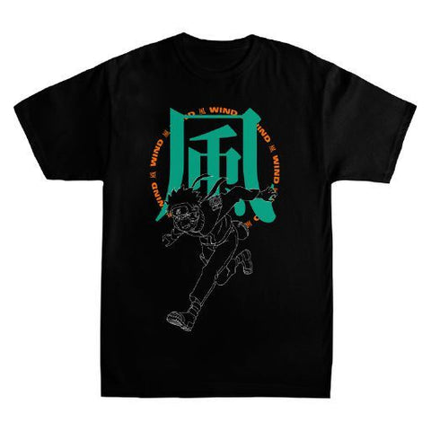 Naruto Earth Day Naruto Uzumaki Wind T-Shirt