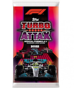 2022 Topps Formula 1 Turbo Attax - Single Pack - F1 (10 Cards Per Pack)