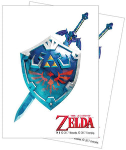 Ultra Pro Card Supplies Legend of Zelda Sword & Shield Standard Card Sleeves [65 Count]
