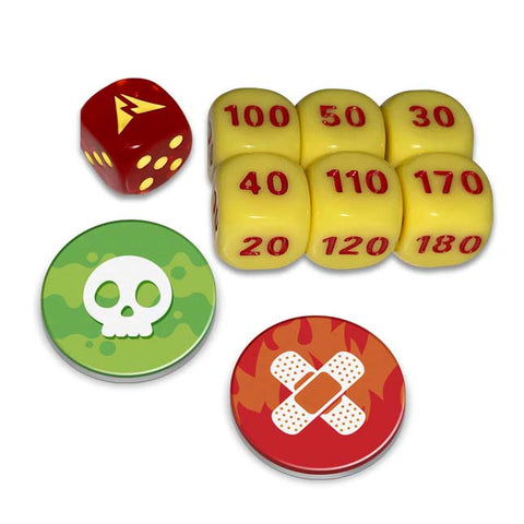 Pokemon Vivid Voltage Dice and Damage Counters Only